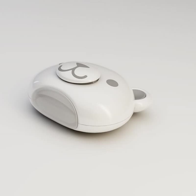 [Earthquake Disaster Prevention] LUFstyle BUZZER B Multifunctional Portable Alarm - Koala - Gadgets - Plastic Purple