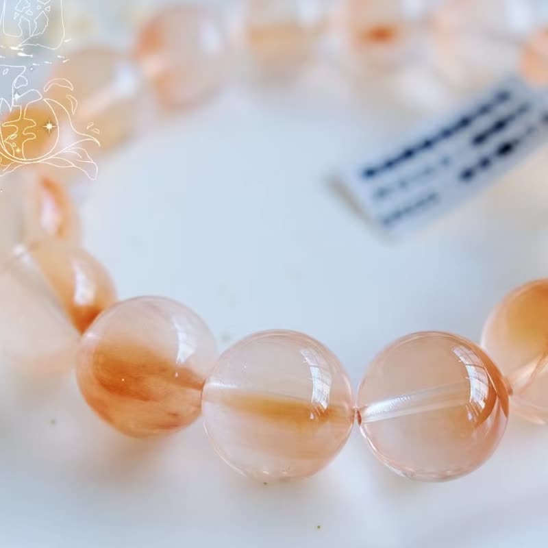 銜金獸丨豐盛富足財富能量黑金超七手串丨金錢靈氣丨彌雅原創設計 - 手鍊/手環 - 水晶 咖啡色