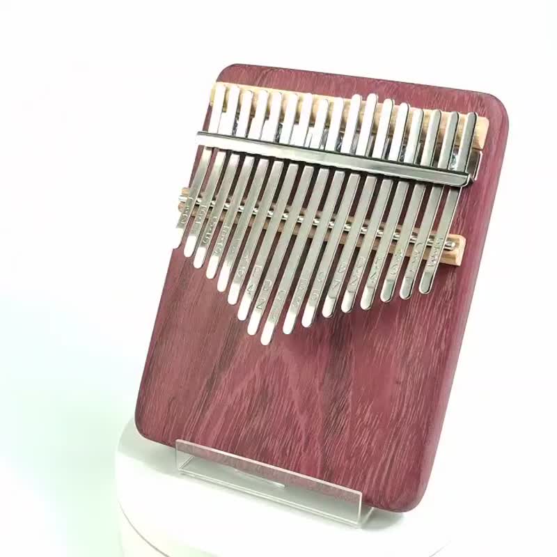 紫心木拇指琴/17音拇指琴/KALIMBA - 吉他/樂器 - 木頭 紫色