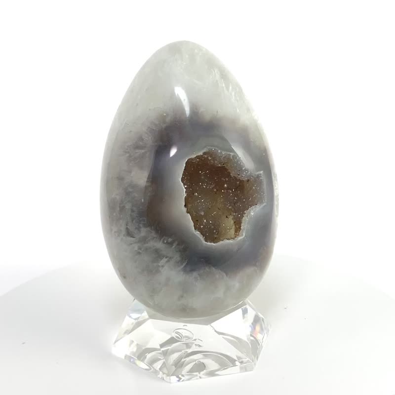 Agate good luck egg 410880 - ของวางตกแต่ง - คริสตัล 