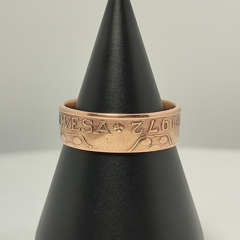 Portugal Coin Ring 50 centavos 1979 coin rings for men coin rings for women - 戒指 - 其他金屬 