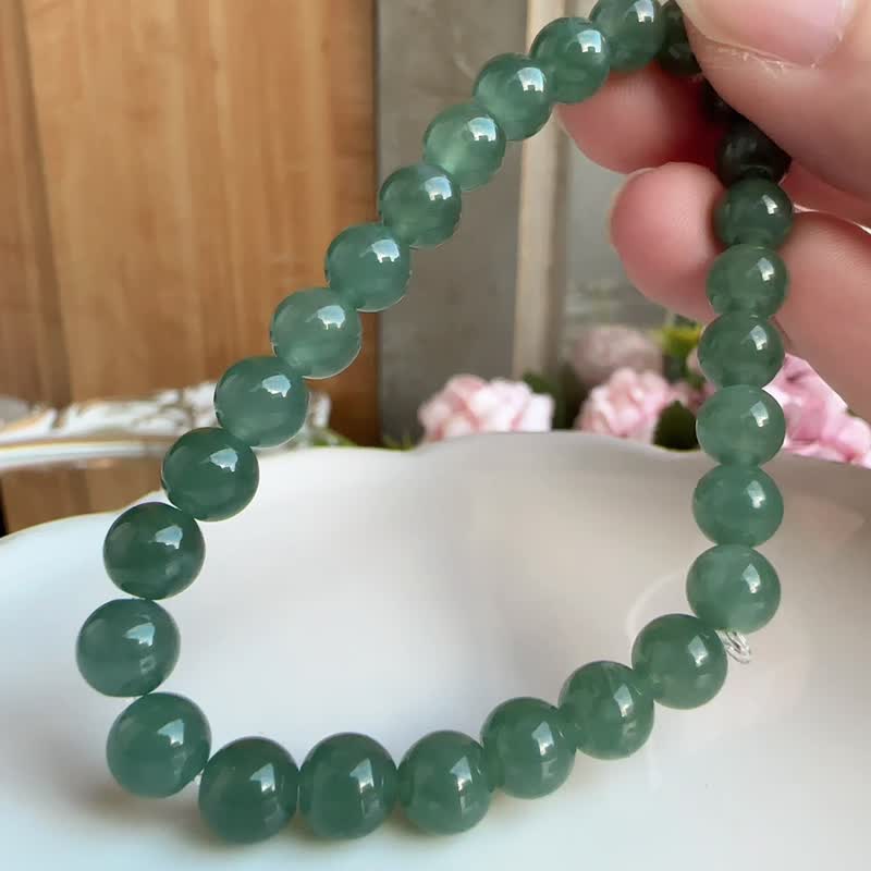 Xinchen-blue water jade bracelet - Bracelets - Jade Green