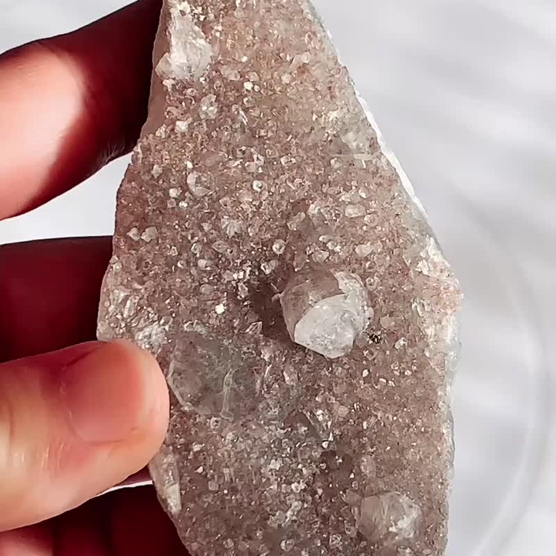 Crystal Corner 隅石丨印度魚眼石261丨淨化丨療癒水晶法寶 - 擺飾/家飾品 - 水晶 