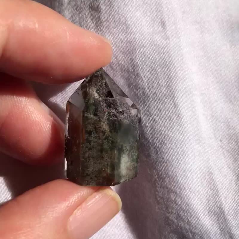 迷你 四季幽靈 粉紅 黃 綠幽靈 白幽靈 紅幽靈 水晶 全包隨型 - 擺飾/家飾品 - 水晶 多色
