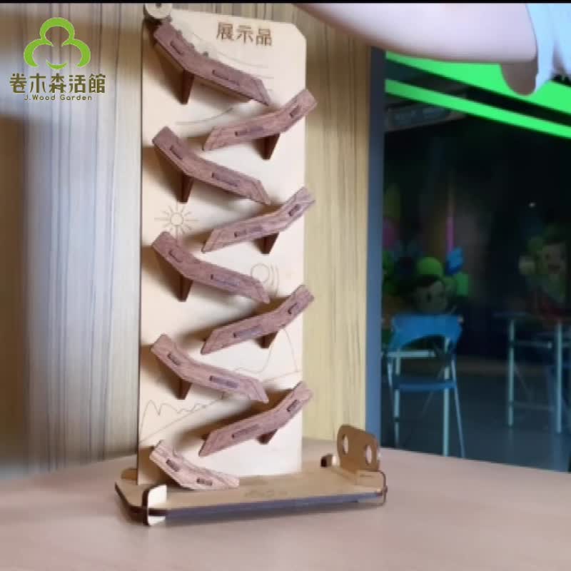 【手作DIY】小朋友玩具(溜滑梯打擊樂) 手作DIY 禮物 - 木工/竹藝/紙雕 - 木頭 咖啡色