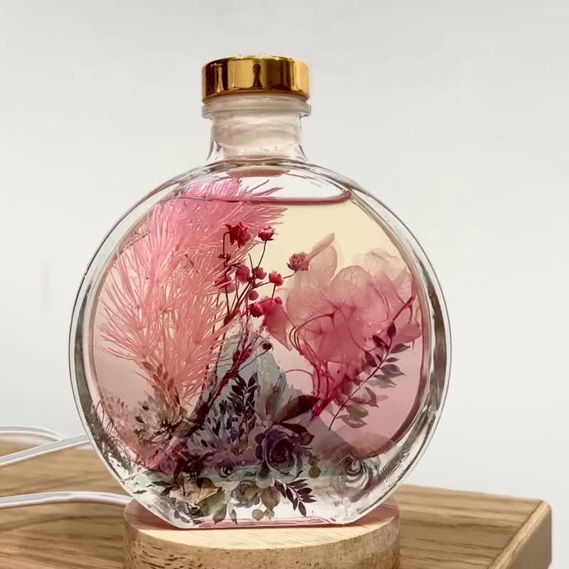香薰小夜燈 客製 調香 擴香 客製品 - 香氛/精油/擴香 - 精油 透明