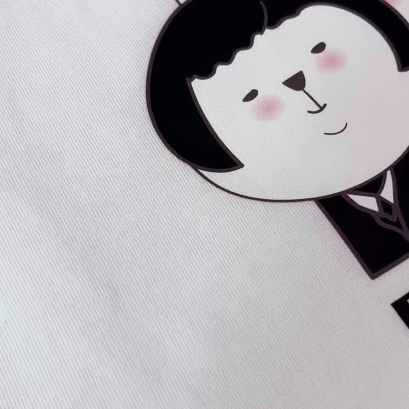 【台丸兄弟】一週八天  短T/男T恤/女上衣/T-Shirt - 男 T 恤 - 棉．麻 白色