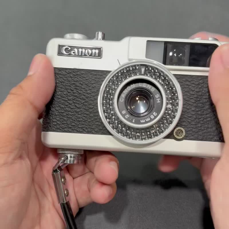 135 フィルム Canon Demi EE28 ハーフフレーム フィルム カメラ フィルム全体 70% 新品 - カメラ - 金属 シルバー