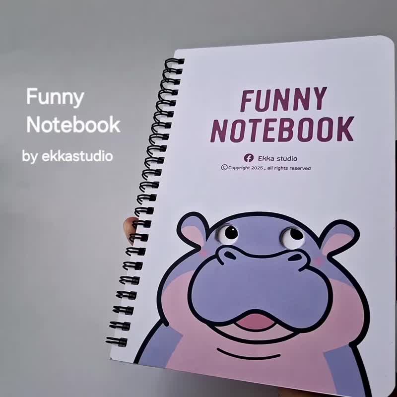 Funny Notebook - 筆記本/手帳 - 紙 