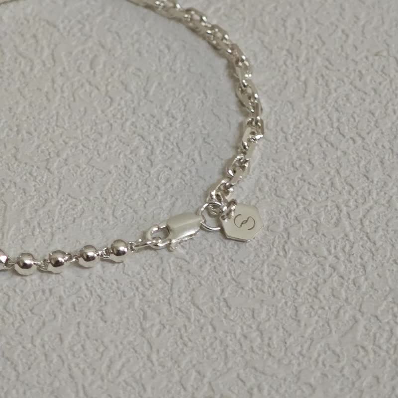 925 sterling silver bracelet original intention Silver bracelet sterling silver bracelet girls' bracelets girls' jewelry gifts - สร้อยข้อมือ - เงินแท้ 