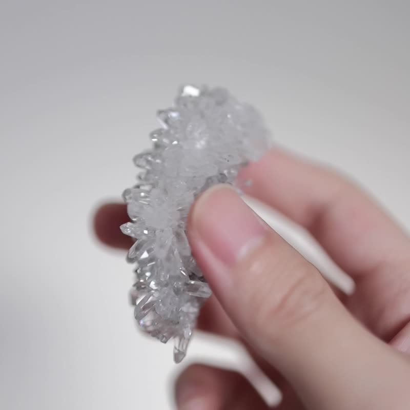 白菊花晶簇 Quartz Crystal Cluster no.1 - 擺飾/家飾品 - 水晶 透明