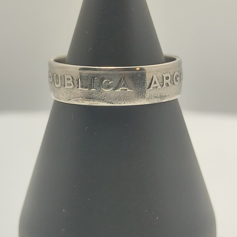 Argentina Coin Ring 20 centavos 1951-1952 coin rings for men coin rings gift - 戒指 - 其他金屬 