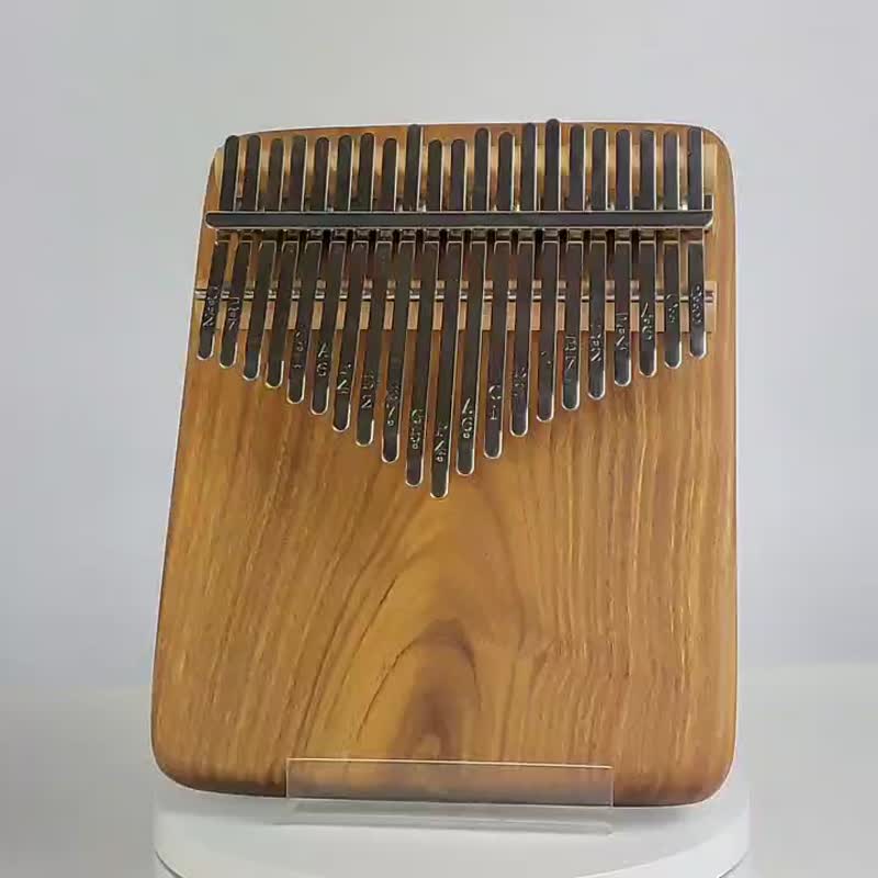 綠檀木拇指琴/21音拇指琴/KALIMBA - 吉他/樂器 - 木頭 咖啡色