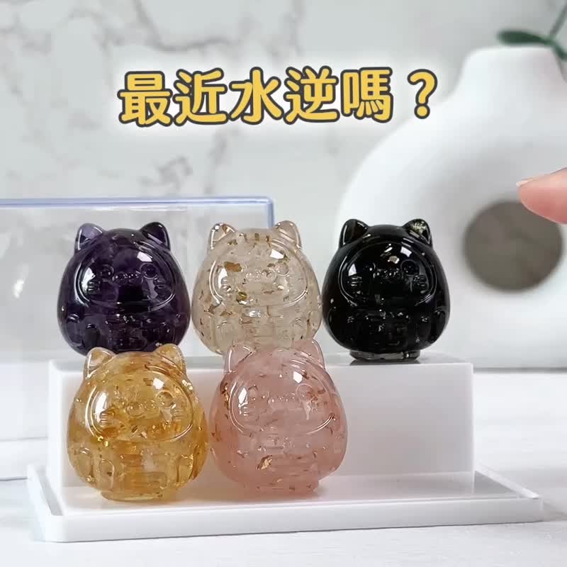 【Fast Shipping】Crystal Daruma Mini Figurines | Adorable Desk Ornaments | Christmas White Elephant Gift - Items for Display - Crystal Multicolor