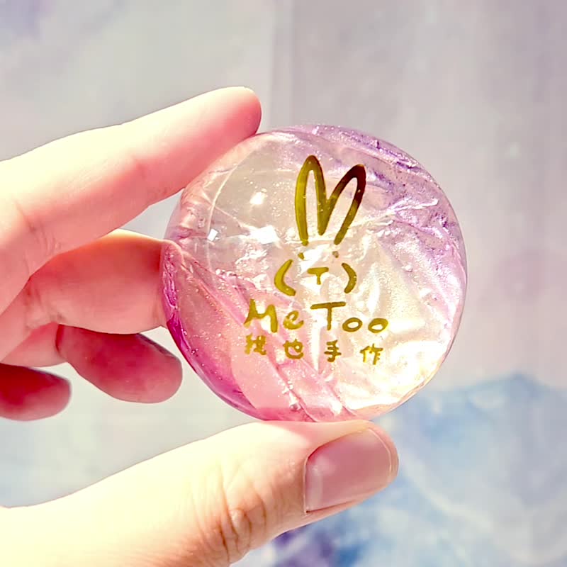 [Gift] Customized for you•Customizable•LOGO•Text•Amino acid Gemstone soap - สบู่ - วัสดุอื่นๆ หลากหลายสี