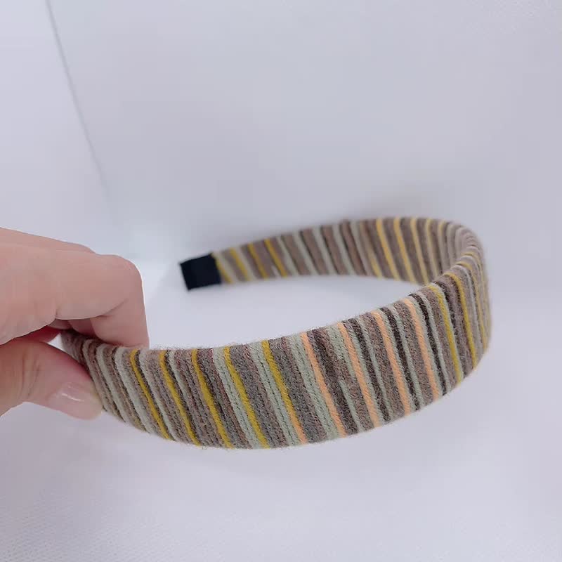 手工塑形減壓髮箍 -NG土星 - 髮箍/髮帶 - 棉．麻 