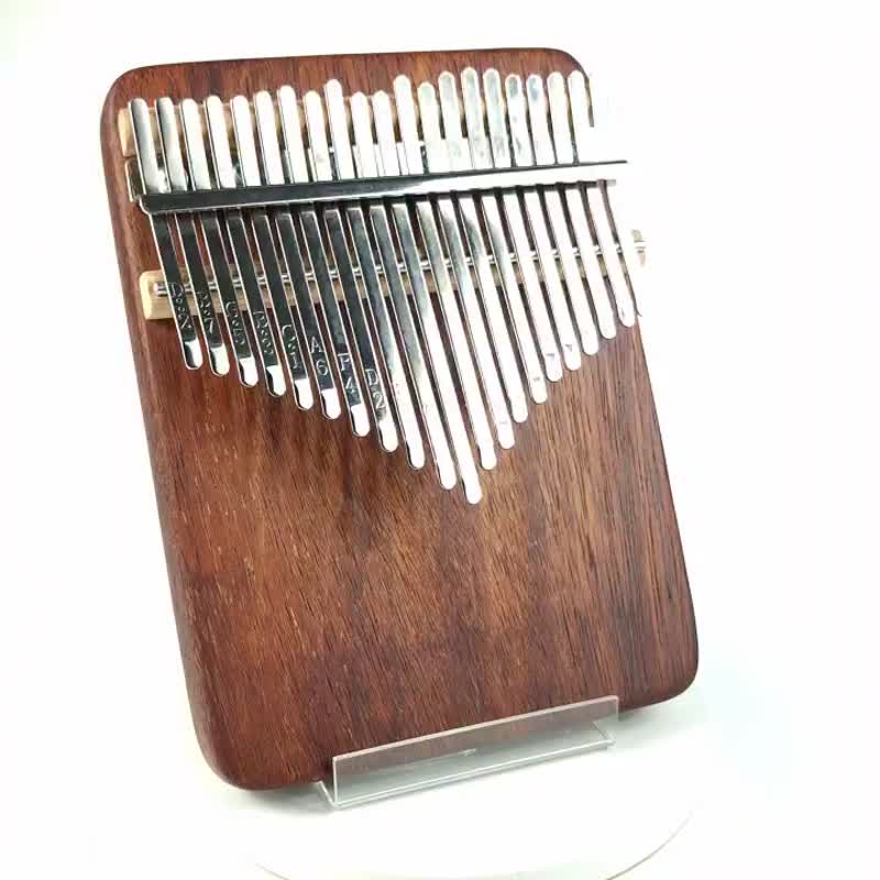 棕梠木拇指琴/21音拇指琴/KALIMBA - 吉他/樂器 - 木頭 咖啡色
