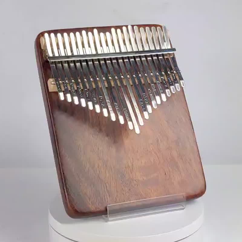 奧氏黃檀拇指琴/21音拇指琴/KALIMBA - 吉他/樂器 - 木頭 咖啡色