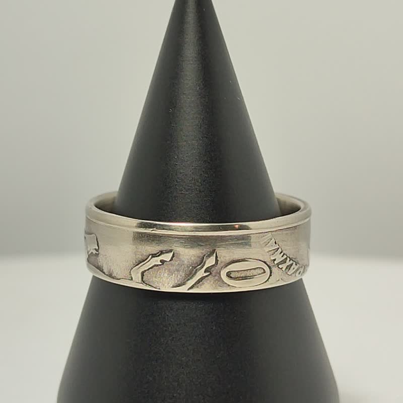 Greece Ring For Man, Ring From Greece, Ring From Coin Greece,Vintage Greece Ring - 戒指 - 其他金屬 