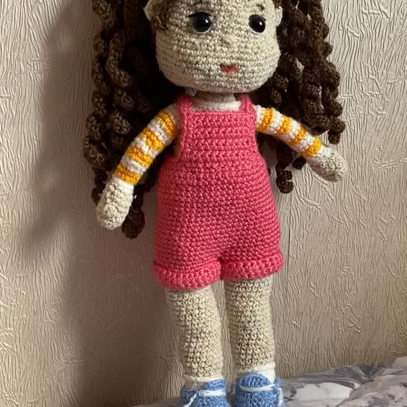 Handmade doll Toy, Amigurumi Doll toy, Handmade Doll - ของเล่นเด็ก - ผ้าฝ้าย/ผ้าลินิน หลากหลายสี