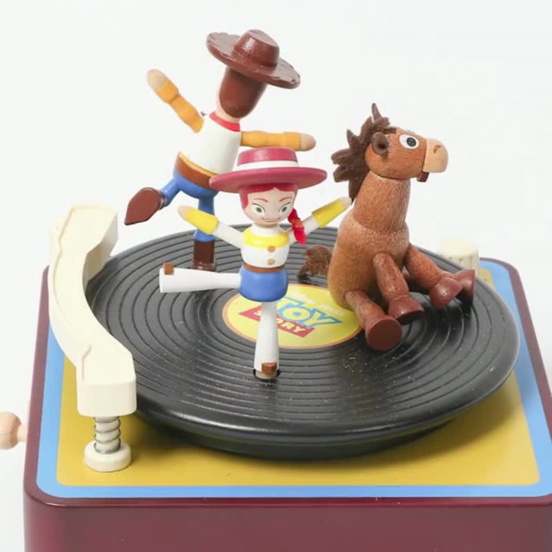 【Woody Phonograph】Multi Rotate Music Box | Wooderful life - Items for Display - Wood Multicolor