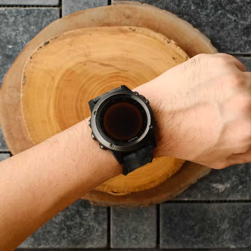Garmin Watch Band With Quickfit Garmin Connector - 錶帶 - 真皮 多色