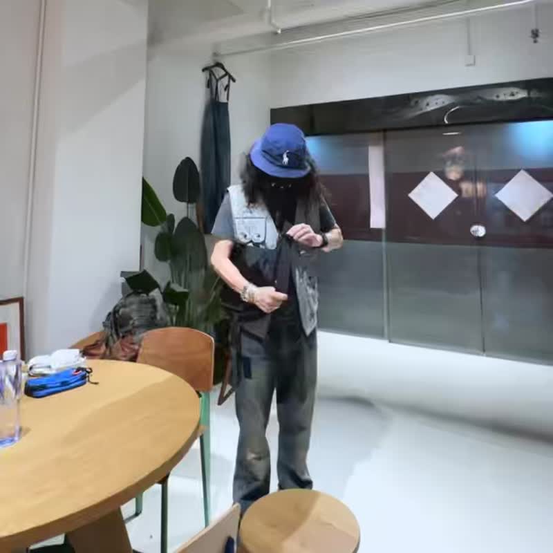 時尚旅行防盜胸包輕量化貼身腰包手機包現金收納包 - 側背包/斜背包 - 尼龍 黑色