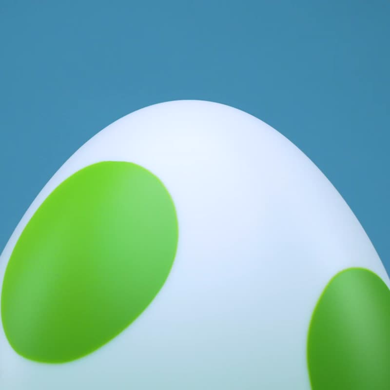 [Nintendo] PALADONE Super Mario Yoshi Egg Shape Night Light/SUPER MARIO - โคมไฟ - พลาสติก สีเขียว