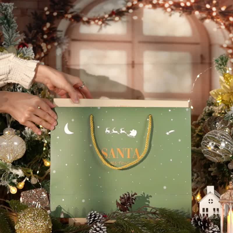 【一件免運】799~899退休體驗箱 聖誕趣味沉浸式享受提錢退休禮物 - 茶葉/茶包/水果茶 - 紙 金色