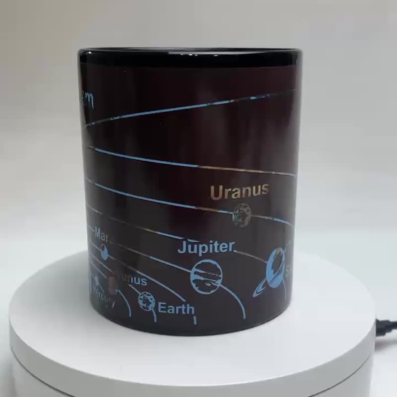 行星地圖感溫變色杯 - 咖啡杯/馬克杯 - 瓷 