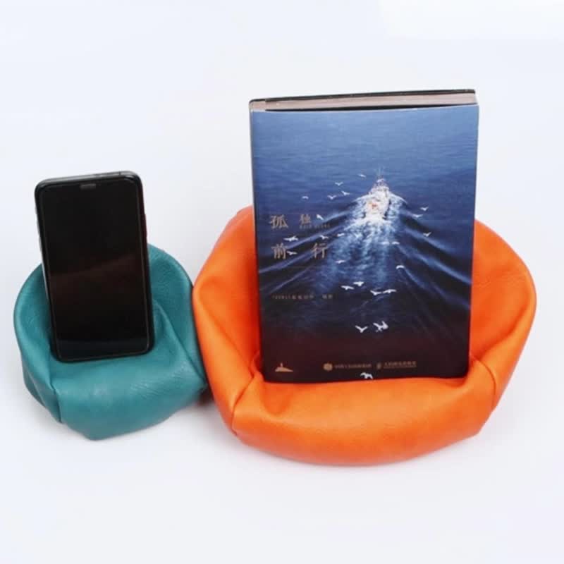 Pod stand storage bag British IF Cultural and Creative Bookaroo mobile phone tablet ipad computer stand bookshelf lightweight - Other - Faux Leather Multicolor