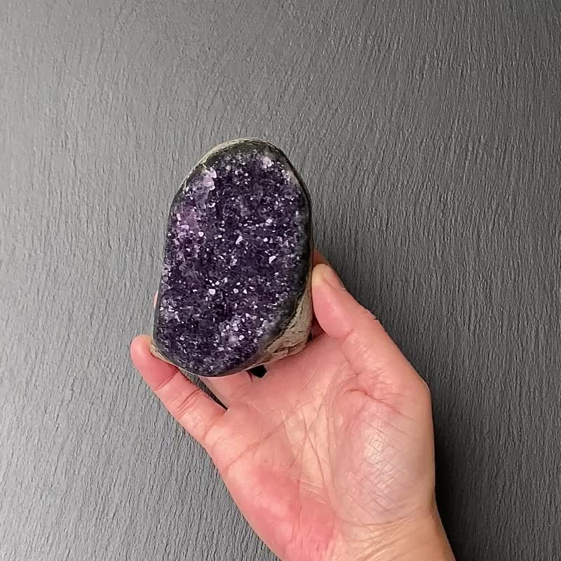 天然原礦滿天星紫晶鎮 紫水晶 開運財運 消磁手鍊 快速出貨 - 擺飾/家飾品 - 水晶 紫色