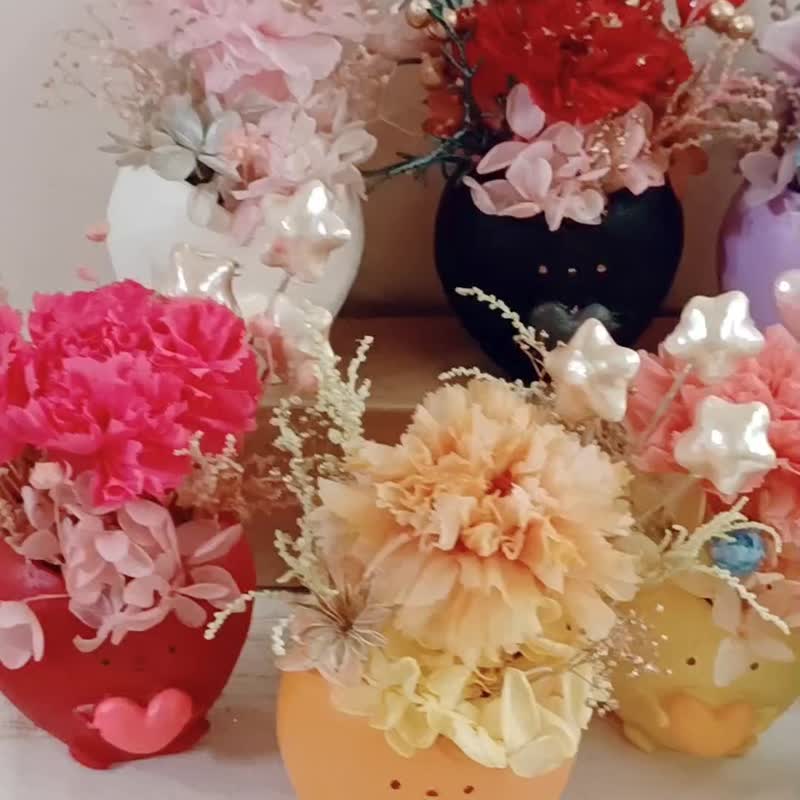 母親節禮物 品品節市集現場購買可私訊預購 注連繩|達摩永生花 - 乾燥花/永生花 - 植物．花 多色