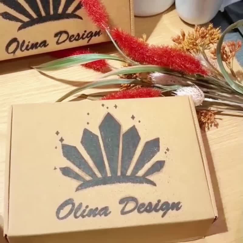 靈擺第一專業品牌 天然水晶項鍊吊墜 靈錐款靈擺能量療癒 禮盒裝 - 項鍊 - 水晶 多色
