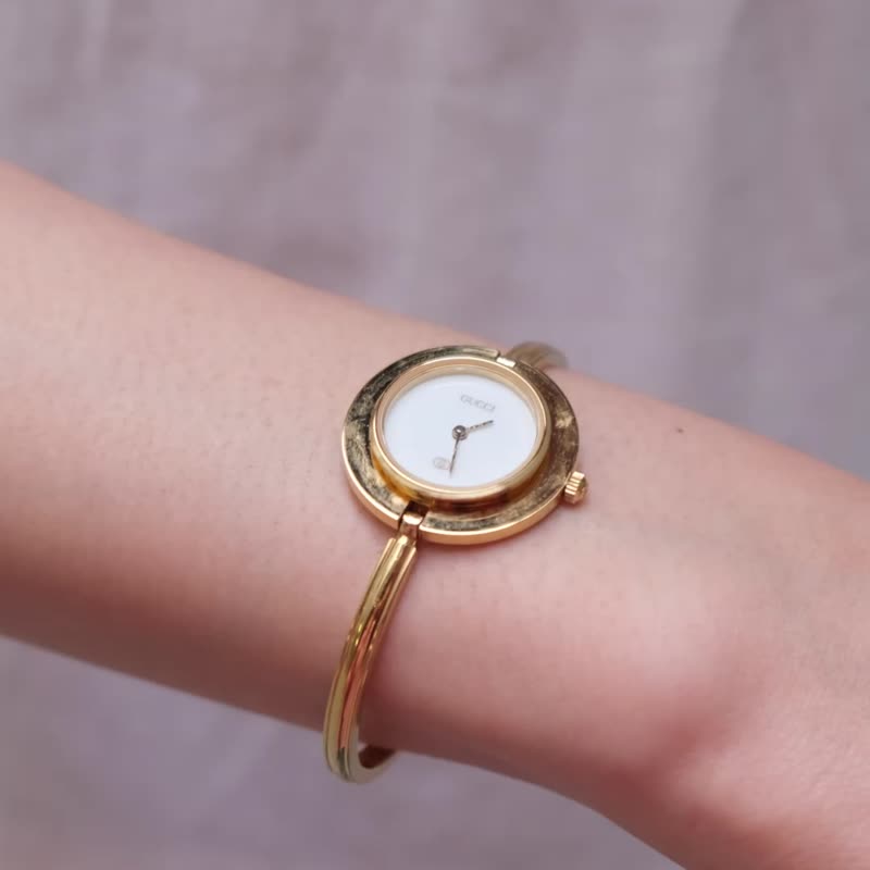 GUCCI Change Bezel Watch 手錶 日本中古vintage - 側背包/斜背包 - 其他金屬 