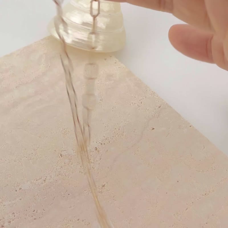 手鍊 天然淡水珍珠純18K金手鍊 獨立原創設計 組合搭配款 - 手鍊/手環 - 貴金屬 金色